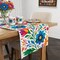 Cinco de Mayo Mexican Floral Table Runner – Fiesta Party Table Decor (13.8 x 73 in) – Colorful Mexican Theme Dining Room, Kitchen & Taco Party Decoration – Home & Event Table Runner – Perfect for Mother's Day Card Making Displays